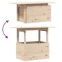 Mesa de jardín madera maciza de pino 100x50x75 cm de , Mesas de jardín - Ref: Foro24-844908, Precio: 59,46 €, Descuento: %