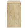 Aparador SAUDA madera maciza pino color roble 114x43x75,5 cm de , Aparadores - Ref: Foro24-377601, Precio: 178,68 €, Descuent...
