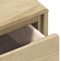 Aparador SAUDA madera maciza pino color roble 114x43x75,5 cm de , Aparadores - Ref: Foro24-377601, Precio: 178,68 €, Descuent...