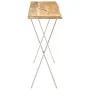 Console table with natural edge solid mango wood 105x33x76 cm by , console tables - Ref: Foro24-372764, Price: 126,53 €, Disc...