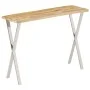 Console table with natural edge solid mango wood 105x33x76 cm by , console tables - Ref: Foro24-372764, Price: 126,53 €, Disc...