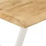 Console table with natural edge solid mango wood 105x33x76 cm by , console tables - Ref: Foro24-372764, Price: 126,53 €, Disc...