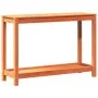 Mesa de plantación y estante madera maciza marrón 108x35x75 cm de , Soportes para macetas - Ref: Foro24-844630, Precio: 89,81...