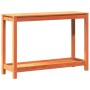 Mesa de plantación y estante madera maciza marrón 108x35x75 cm de , Soportes para macetas - Ref: Foro24-844630, Precio: 91,20...
