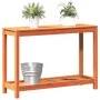 Mesa de plantación y estante madera maciza marrón 108x35x75 cm de , Soportes para macetas - Ref: Foro24-844630, Precio: 89,81...