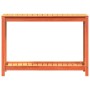 Mesa de plantación y estante madera maciza marrón 108x35x75 cm de , Soportes para macetas - Ref: Foro24-844630, Precio: 91,20...