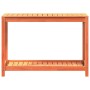 Mesa de plantación y estante madera maciza marrón 108x50x75 cm de , Soportes para macetas - Ref: Foro24-844632, Precio: 76,96...