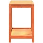 Mesa de plantación y estante madera maciza marrón 108x50x75 cm de , Soportes para macetas - Ref: Foro24-844632, Precio: 76,96...