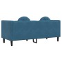 Sofá con cojines 2 plazas terciopelo azul de , Sofás - Ref: Foro24-372640, Precio: 246,78 €, Descuento: %