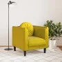 Armchair with yellow velvet cushion by , Sofas - Ref: Foro24-372628, Price: 156,67 €, Discount: %