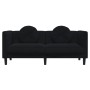 Sofá con cojines 2 plazas terciopelo negro de , Sofás - Ref: Foro24-372637, Precio: 241,52 €, Descuento: %