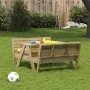 Mesa de pícnic para niños madera pino impregnada 88x122x58 cm de , Mesas de jardín - Ref: Foro24-832605, Precio: 126,55 €, De...
