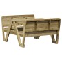 Mesa de pícnic para niños madera pino impregnada 88x122x58 cm de , Mesas de jardín - Ref: Foro24-832605, Precio: 155,97 €, De...
