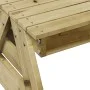 Mesa de pícnic para niños madera pino impregnada 88x122x58 cm de , Mesas de jardín - Ref: Foro24-832605, Precio: 126,55 €, De...