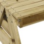 Mesa de pícnic para niños madera pino impregnada 88x122x58 cm de , Mesas de jardín - Ref: Foro24-832605, Precio: 155,97 €, De...