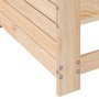 Sofá de jardín con reposabrazos y cojín madera maciza de pino de , Sofás de exterior - Ref: Foro24-844920, Precio: 92,03 €, D...