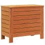 Taburete de jardín madera de pino marrón cera 62x31,5x52 cm de , Sofás modulares de exterior - Ref: Foro24-844890, Precio: 61...