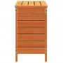 Taburete de jardín madera de pino marrón cera 62x31,5x52 cm de , Sofás modulares de exterior - Ref: Foro24-844890, Precio: 61...