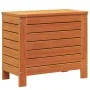 Taburete de jardín madera de pino marrón cera 62x31,5x52 cm de , Sofás modulares de exterior - Ref: Foro24-844890, Precio: 61...