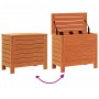 Taburete de jardín madera de pino marrón cera 62x31,5x52 cm de , Sofás modulares de exterior - Ref: Foro24-844890, Precio: 62...
