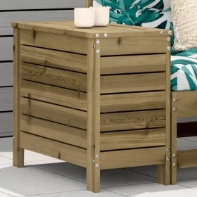 Taburete de jardín madera de pino impregnada 62x31,5x52 cm by , Modular outdoor sofas - Ref: Foro24-844892, Price: 75,21 €, D...