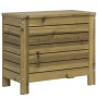 Taburete de jardín madera de pino impregnada 62x31,5x52 cm de , Sofás modulares de exterior - Ref: Foro24-844892, Precio: 76,...