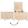 Taburete de jardín madera maciza de pino 62x63,5x53,5 cm de , Sofás de exterior - Ref: Foro24-844903, Precio: 72,68 €, Descue...