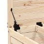 Taburete de jardín madera maciza de pino 62x63,5x53,5 cm de , Sofás de exterior - Ref: Foro24-844903, Precio: 72,68 €, Descue...