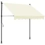 Toldo retráctil tela y acero crema 200x150 cm de , Toldos - Ref: Foro24-368745, Precio: 75,72 €, Descuento: %