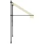 Toldo retráctil tela y acero crema 200x150 cm de , Toldos - Ref: Foro24-368745, Precio: 75,72 €, Descuento: %