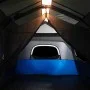 Tienda familiar con LED 9 personas apertura rápida verde claro de , Tiendas de campaña - Ref: Foro24-94311, Precio: 272,94 €,...