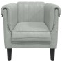 Sillón de terciopelo gris claro de , Sofás - Ref: Foro24-372565, Precio: 134,79 €, Descuento: %