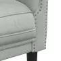 Sillón de terciopelo gris claro de , Sofás - Ref: Foro24-372565, Precio: 132,87 €, Descuento: %