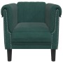 Sillón de terciopelo verde oscuro de , Sofás - Ref: Foro24-372567, Precio: 177,74 €, Descuento: %