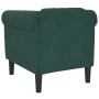 Sillón de terciopelo verde oscuro de , Sofás - Ref: Foro24-372567, Precio: 177,74 €, Descuento: %