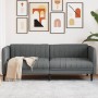 Sofá de 3 plazas tela gris oscuro de , Sofás - Ref: Foro24-372614, Precio: 252,87 €, Descuento: %