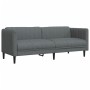 Sofá de 3 plazas tela gris oscuro de , Sofás - Ref: Foro24-372614, Precio: 252,87 €, Descuento: %