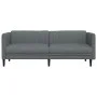 Sofá de 3 plazas tela gris oscuro de , Sofás - Ref: Foro24-372614, Precio: 250,22 €, Descuento: %