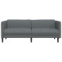 Sofá de 3 plazas tela gris oscuro de , Sofás - Ref: Foro24-372614, Precio: 252,87 €, Descuento: %