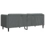 Sofá de 3 plazas tela gris oscuro de , Sofás - Ref: Foro24-372614, Precio: 252,87 €, Descuento: %