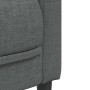 Sofá de 3 plazas tela gris oscuro de , Sofás - Ref: Foro24-372614, Precio: 252,87 €, Descuento: %