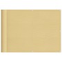 Pantalla de balcón 100% poliéster Oxford color arena 75x600 cm de , Sombrillas - Ref: Foro24-4000024, Precio: 25,92 €, Descue...