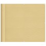 Pantalla de balcón 100% poliéster Oxford color arena 90x500 cm de , Sombrillas - Ref: Foro24-4000030, Precio: 24,18 €, Descue...