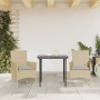 Sillones de jardín con cojines 2 uds ratán sintético beige de , Sillas de jardín - Ref: Foro24-368112, Precio: 116,79 €, Desc...