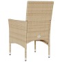 Sillones de jardín con cojines 2 uds ratán sintético beige de , Sillas de jardín - Ref: Foro24-368112, Precio: 116,79 €, Desc...