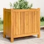 Jardinera con forro madera maciza de acacia 54x31x50 cm de , Maceteros y jardineras - Ref: Foro24-366431, Precio: 69,62 €, De...