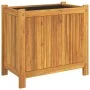 Jardinera con forro madera maciza de acacia 54x31x50 cm de , Maceteros y jardineras - Ref: Foro24-366431, Precio: 69,62 €, De...
