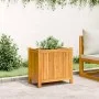 Jardinera con forro madera maciza de acacia 54x31x50 cm de , Maceteros y jardineras - Ref: Foro24-366431, Precio: 69,62 €, De...