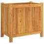 Jardinera con forro madera maciza de acacia 54x31x50 cm de , Maceteros y jardineras - Ref: Foro24-366431, Precio: 69,62 €, De...