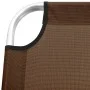 Tumbona senior extra alta plegable aluminio marrón de vidaXL, Tumbonas - Ref: Foro24-47916, Precio: 175,03 €, Descuento: %